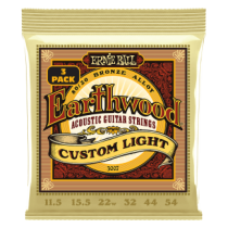 EARTHWOOD BRONZE Custom LIGHT 11.5-54 3 Pack