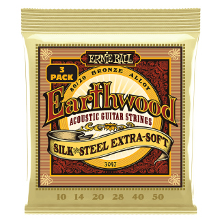 EARTHWOOD BRONZE SILK&STEEL EXTRA SOFT 10-50 3 Pack
