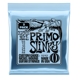 NICKEL WOUND Primo SLINKY 9.5-44 3 Pack