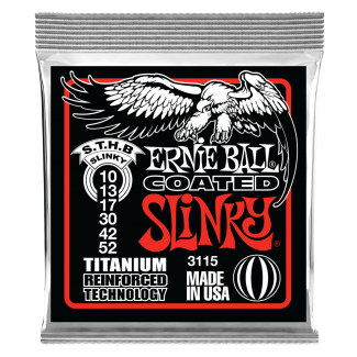 Coated - Titanium RPS Skinny Top Heavy Bottom Slinky 10-52