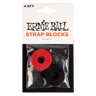 Ernie Ball Strap Blocks Red/Black